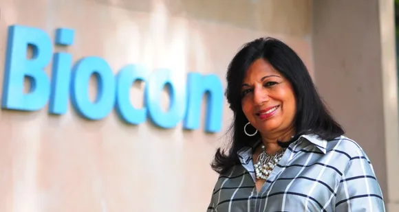 Biocon's Kiran Mazumdar-Shaw Recognised Among World's Top Inspirational Leaders in BioPharma