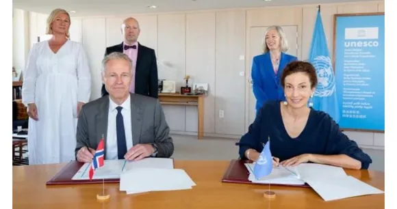 Unprecedented 3-year Agreement Between Norway and UNESCO: US$ 45 Million for Education