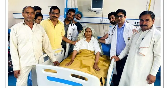 NIIMS Hospital and Medical College Successfully Treats 95-Year-Old Elderly Woman