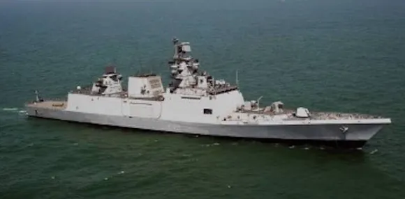 Indian Warship INS Satpura Departs From Fiji