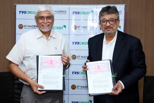 TVS Credit and IIT Madras Jointly to Set Up Innovation Programs