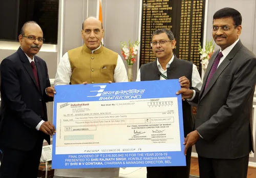 BEL Paid Rs 231.69 Cr of Dividend to Govt