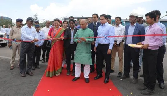 Steel Minister Inaugurates First Six - lane Highway Road Made of Steel Slag at Surat, Gujarat
