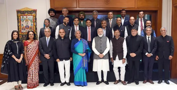 CEOs of Indian Companies Meets PM Modi For 2022 Budget Preparations