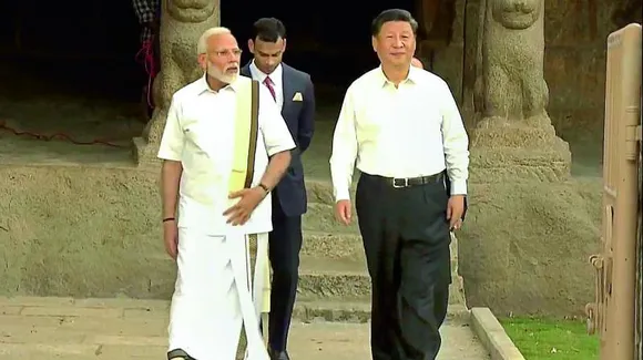 PM Modi Welcomed Xi Jingpin at Mamallapuram