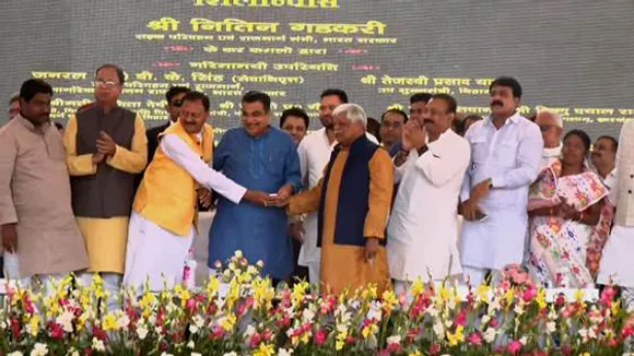 Nitin Gadkari Inaugurated 1.5 km Long 2-Lane Elevated Bridge in Rohtas, Bihar