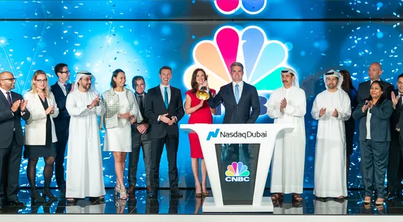 CNBC Rings Market-Opening Bell at Nasdaq Dubai  to Celebrate Launch of Studio