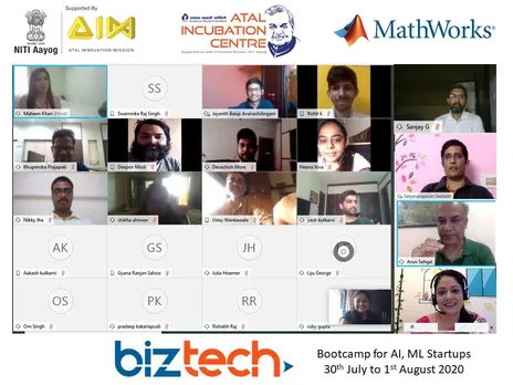 Atal Innovation Mission Supported AIC-RMP In Collaboration With MathWorks Conducts 3 Day Biz-Tech Bootcamp for AI & ML Startups