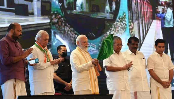 PM Modi Dedicates Kochi Metro and Indian Railways Projects in Kochi Worth over Rs. 4500 Cr to The Nation