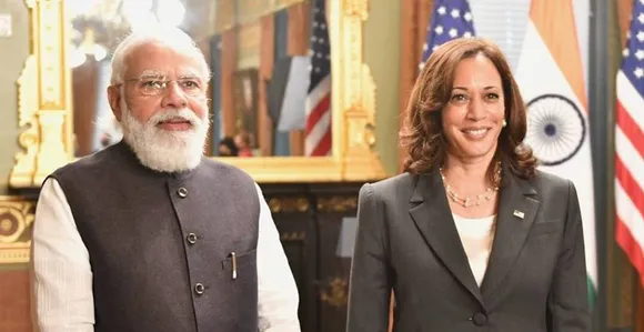 PM Narendra Modi Meets US Vice Prez. Kamala Harris