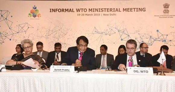 52 Countries Come Together Informal World Trade Organisation Ministerial Meeting