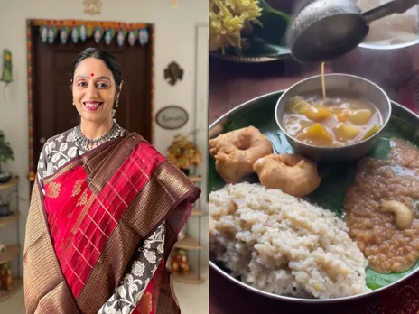 Uma Raghuraman's Pongal potluck - a Sakkarai Pongal recipe