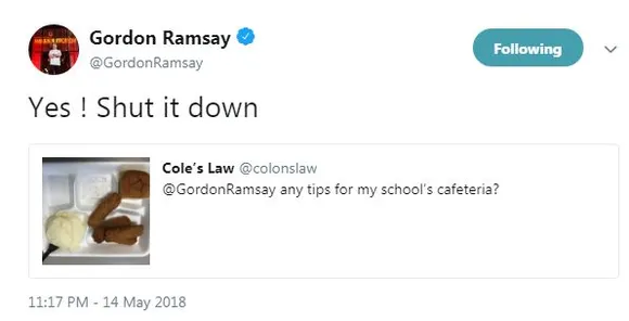 Gordon Ramsay roasts