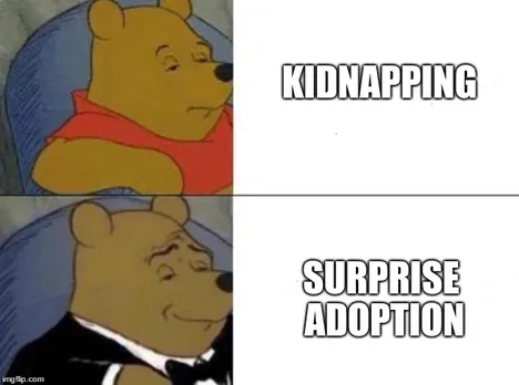 Image result for pooh tuxedo meme