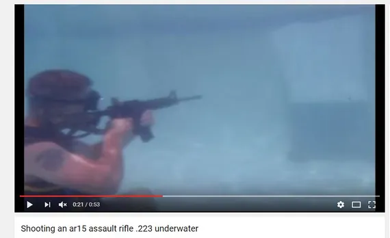 ar15 underwater