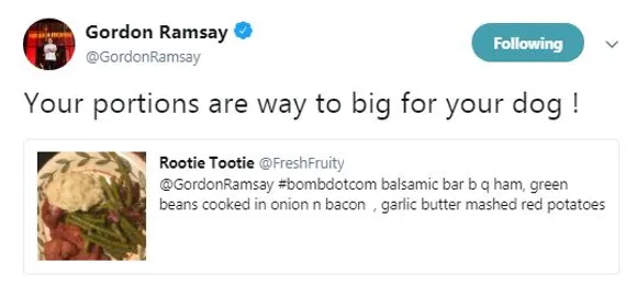 Gordon Ramsay roasts