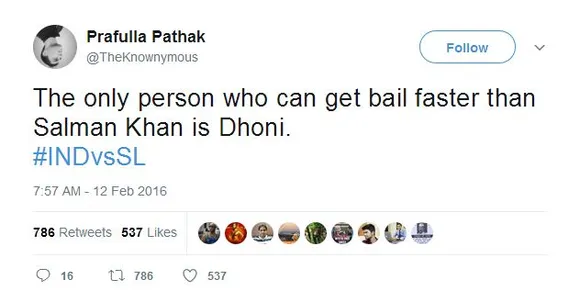 Dhoni’s greatest social media moments