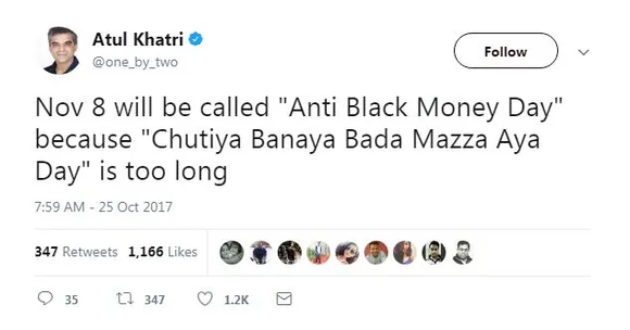 Anti Black Money Day