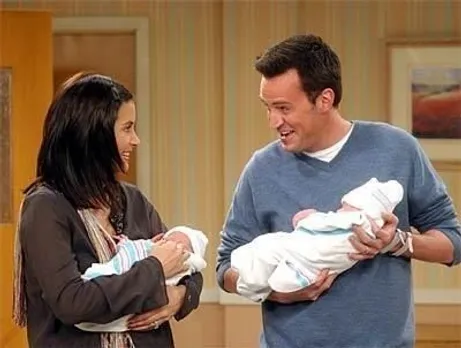 Yep. Their kids are pretty lucky. | Monica and chandler, Friends tv,  Friends tv show