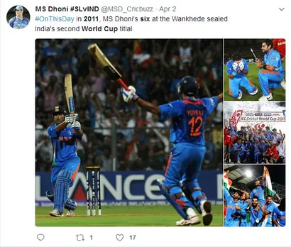 Dhoni’s greatest social media moments