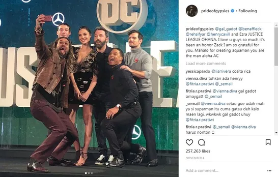 Justice League cast