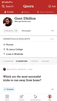 Bollywood characters on Quora