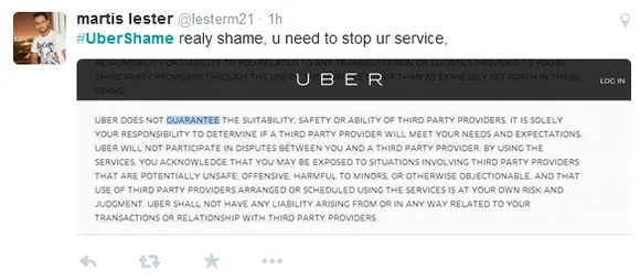 Uber Tweet 6
