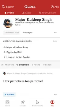 Bollywood characters on Quora