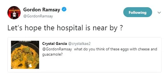 Gordon Ramsay roasts