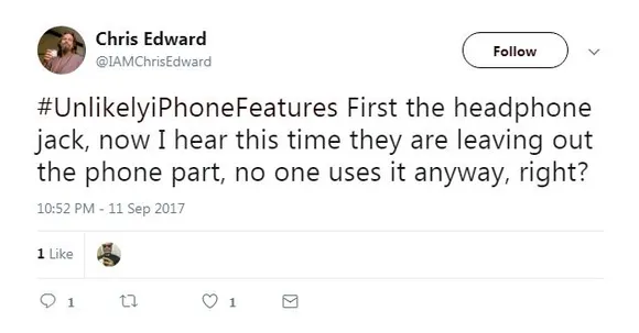 Unlikely iPhone Features