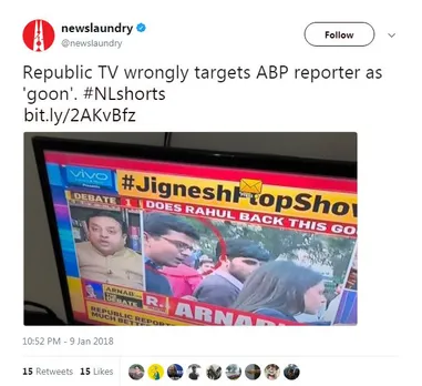 Republic TV apologized