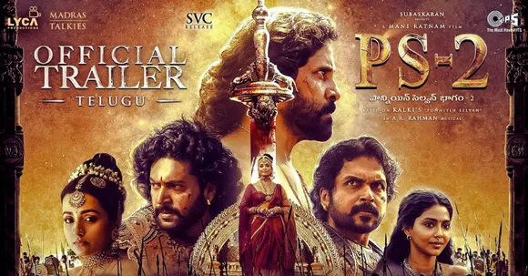 PS-2 trailer is out and the Mani Ratnam magnum opus seems to be back with a bang!