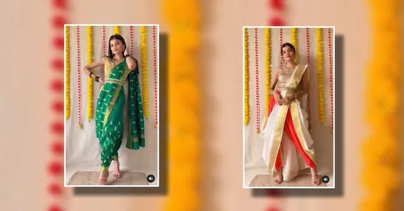 Shreeja Bagwe shows us 9 different ways to drape a saree