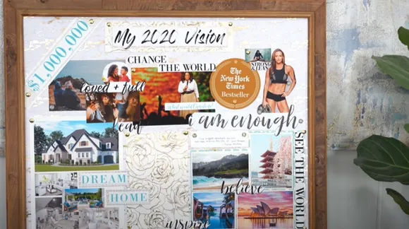 Feeling lost? Making a vision board might actually work