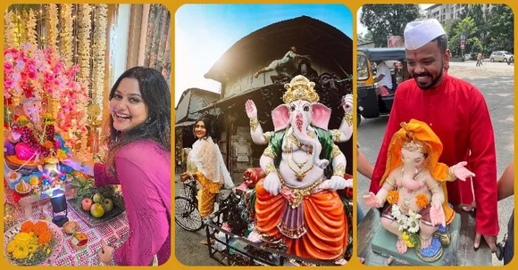 These Ganesh Chaturthi celebrations by creators are a treat for our social media