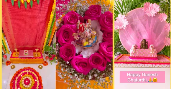 Ganesh Chaturthi decor ideas