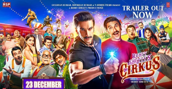 Cirkus trailer looks like a typical Rohit Shetty mass entertainer with a twist in the end!