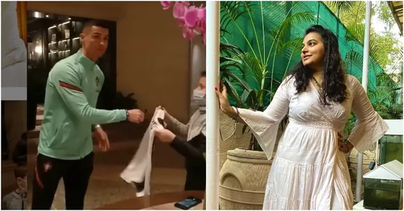 Actor and Creator Snehil Dixit Mehra had a DDLJ moment with Cristiano Ronaldo