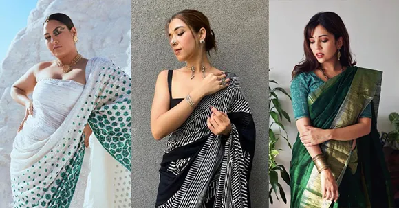 15 times fashion influencers made us fall in love with what was once a modest 9-yard saree