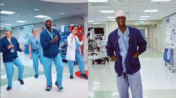 Internet's favourite TikTok Doc, Dr Jason Campbell is winning the internet with his moves