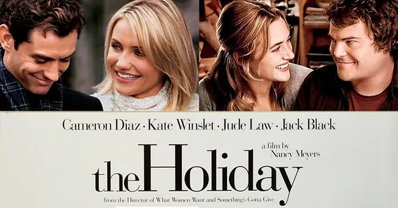 #12DaysOfChristmasMovies - The Holiday on Netflix weaves multiple stories together in a wholesome manner