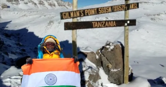 Kadapala Rithvika Sri scales Mt. Kilimanjaro at the age of 9