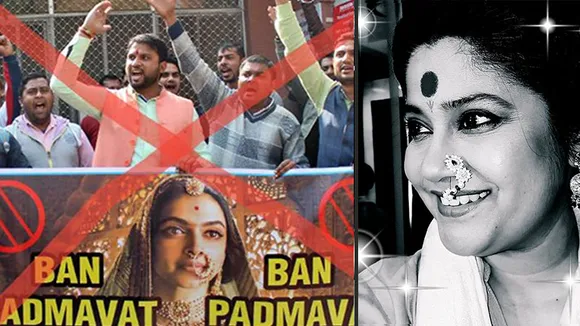 Renuka Shahane does what most Bollywood failed to do! Take a stand for Padmaavat