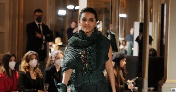 Masoom Minawala becomes the first Indian content creator to walk the runway at Milan Fashion Week