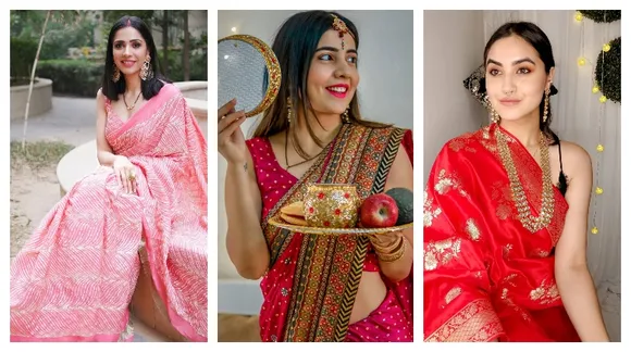 Digital Creators share their Karwa Chauth looks and videos as they fast for their BAE