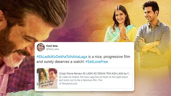 #EkLadkiKoDekhaTohAisaLaga: Sonam's new age love praised on Twitter