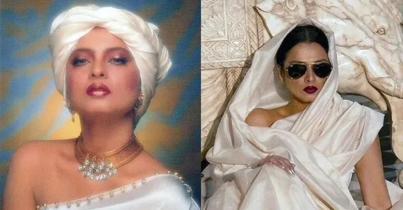 Every time Rekha and her fashion looks cemented her title as 'the diva'