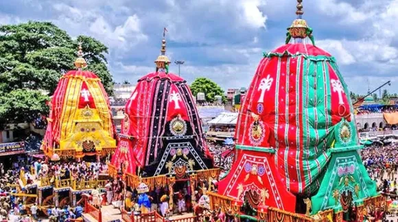 Grand celebrations of the iconic Rath Yatra festival commence sans devotees