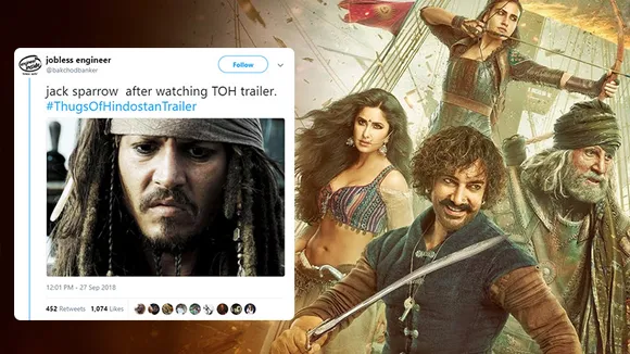 Twitterati has reacted to Thugs Of Hindostan and you need to see it!