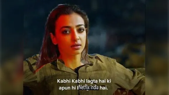 Thank You Netflix for blessing the world with Radhika Apte memes